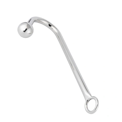 Sex 3294 AllNight Smooth Hook Anal Toy Metal 0923